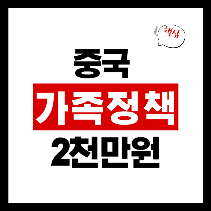 중국 가족 정책