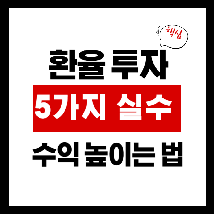 환율 투자
