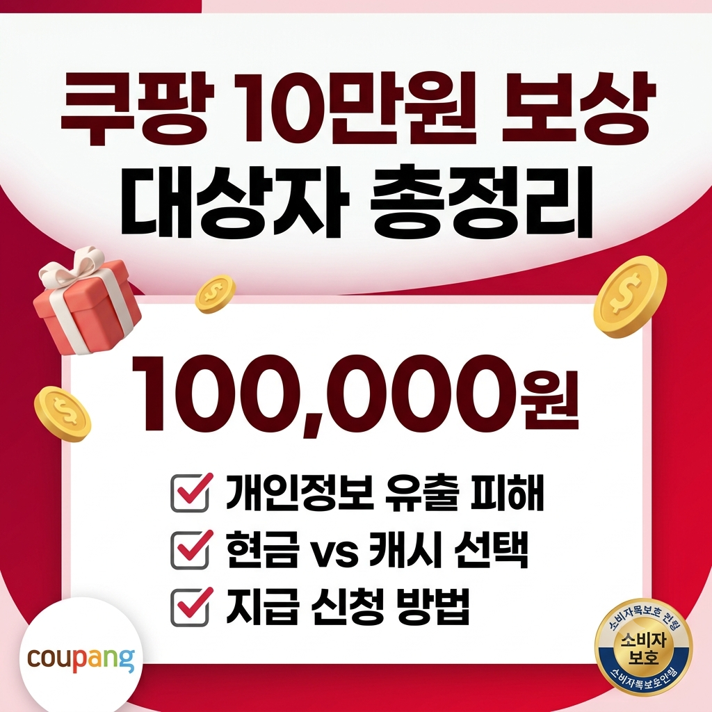쿠팡 10만원 보상